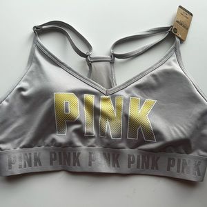 PINK NWT work-out bra. Size medium.